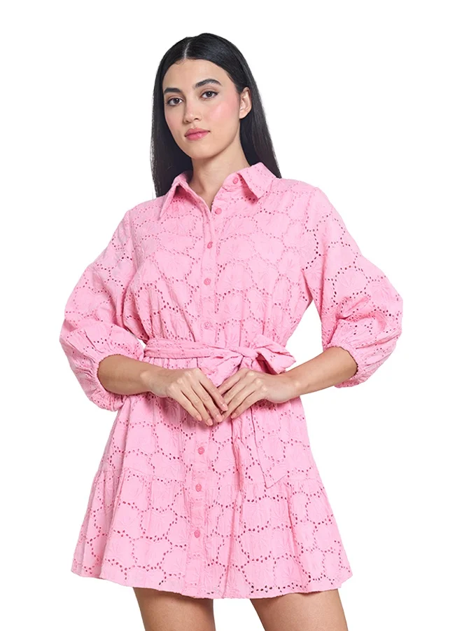 اشاراي Women's Long Sleeve Button Down Dress  Comfortable Material, Breathable Daily Wear, Casual Fashion Outfit, Special Occasion Outfit, Trendy & Chic Apparel